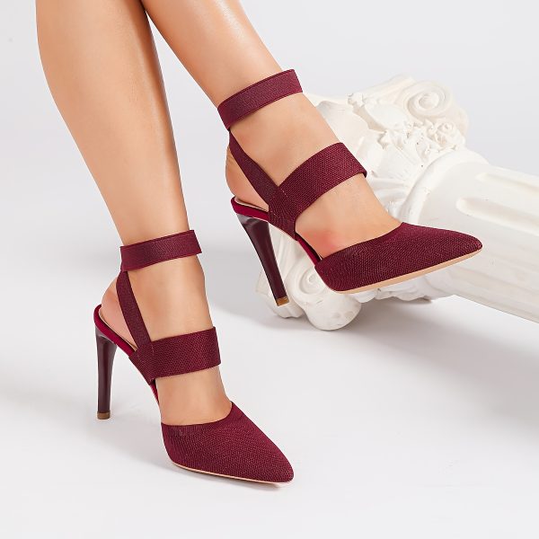 Stylish Summer Pointed-Toe Slip-On High Heels: Elegant, Breathable, Versatile Women's Sandals for a Chic Look, Women Shoes