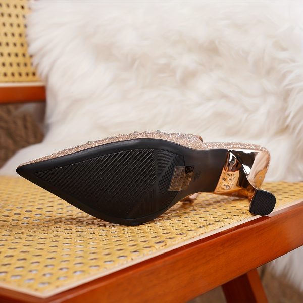 Elegant Fashion High Heel Sandals, Summer Essential, Breathable Mesh Design, Stylish and Versatile, Trendy and Novel, Suitable for Dates, Shopping, Parties, Dinners, and Outings, Women Shoes