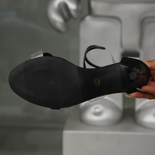 Women's Roman Sandals, New Summer Snake Print Sexy Thin Heel Fashion High Heels, Transparent Open Toe Snake Print Fashion Sandals, Women Shoes