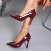 Designer French-Style Patent Pointed Toe Flat Heels with Thin Heel, Versatile and Sexy for the Workplace, Women Shoes